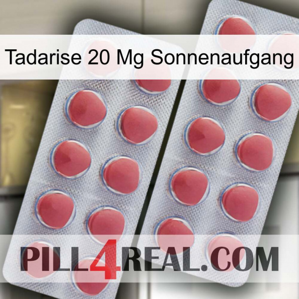 Tadarise 20 Mg Sunrise 19